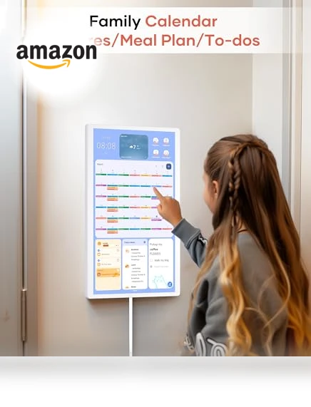 Digital Calendar Wall Touch Screen — Digital Planners, Cozyla Mate