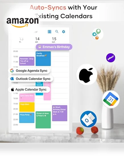 Digital Calendar Wall Touch Screen — Calendars, Cozyla Mate