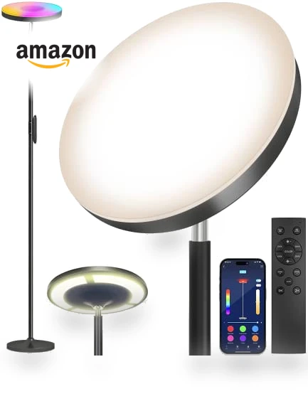 Double Side Lighting LED Floor Lamp — Standing Lights, Keepsmile
