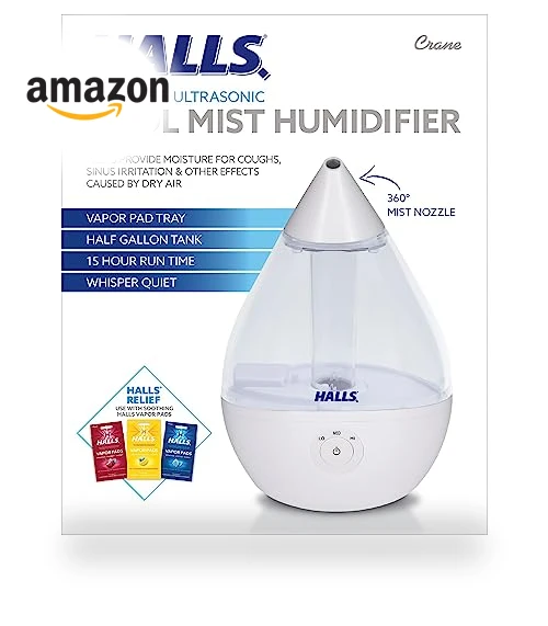 Droplet Ultrasonic Small Air Humidifier — Air Moisturizers, Crane