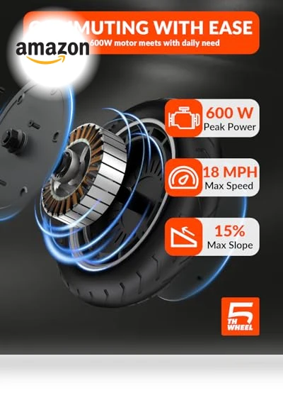 Electric Scooter — Push Scooters, 5TH WHEEL