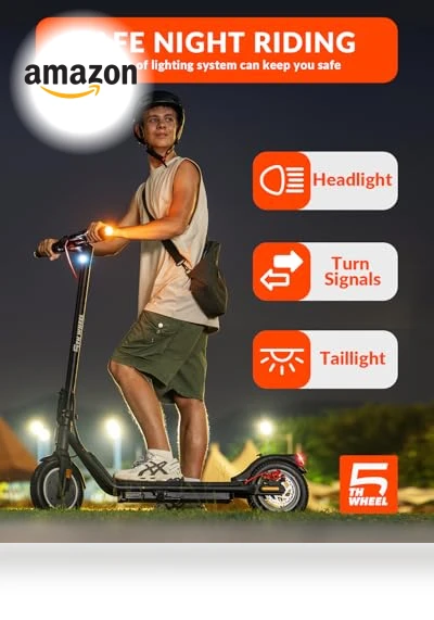 Electric Scooter — Push Scooters, 5TH WHEEL