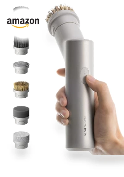 Electric Spin Scrubber — Brushes, HOTO