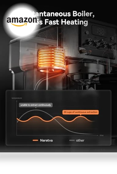 Espresso Machine with LCD Display — Espresso Machines, Neretva