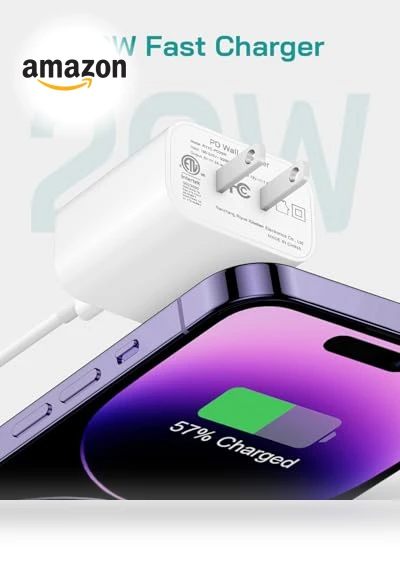 Fast Charger with USB-C Cable — Chargers & Adapters, Shenzhen Yijiapin Trading Co., Ltd.