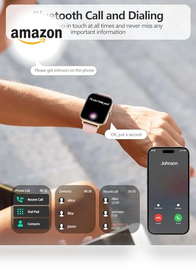 Fitness Tracker Smart Watch — Smartwatches, RLQA