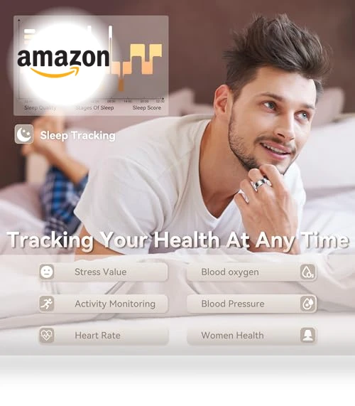Health Fitness Tracker Smart Ring — Smart Rings, FFFITNES