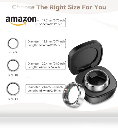 Health Fitness Tracker Smart Ring — Smart Rings, FFFITNES