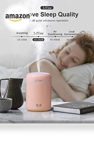 Mini Humidifier — Air Moisturizers, LtYioe