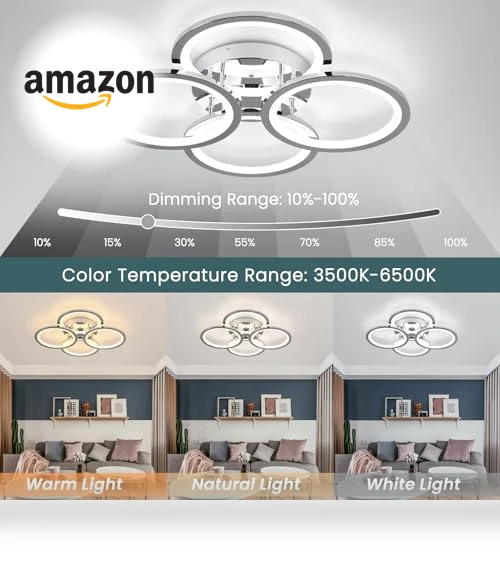 Modern LED Ceiling Lights — Overhead Lighting, EIDISUNY