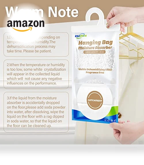 Moisture Absorber Hanging Bags — Air Moisture Control, ZSZMFH
