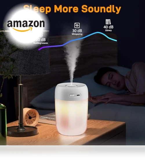 Night Lights Humidifiers For Bedroom — Air Moisturizers, SZO