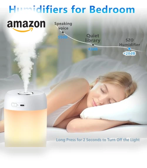 Night Lights Humidifiers For Bedroom — Air Moisturizers, SZO