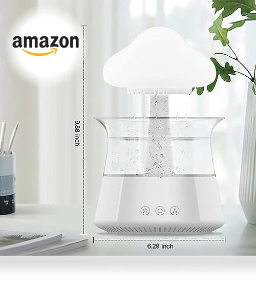 Rain Cloud Humidifier Water Drip — Air Moisturizers, Rican
