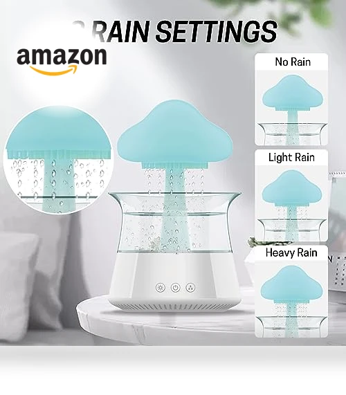 Rain Cloud Humidifier Water Drip — Air Moisturizers, Rican