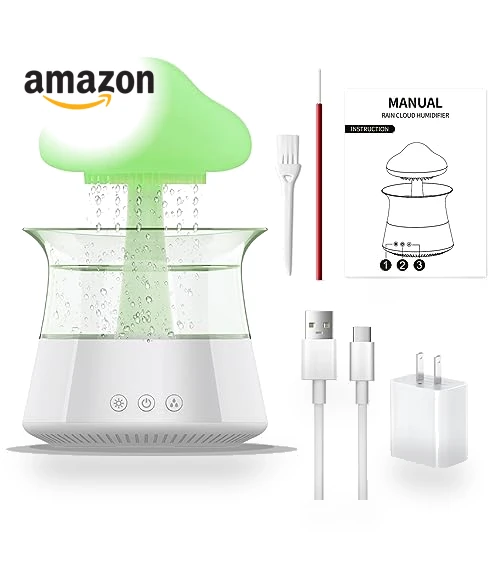 Rain Cloud Humidifier Water Drip — Air Moisturizers, Rican