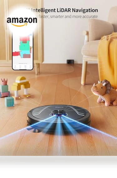 Robot Vacuum and Mop Combo — Smart Cleaning Robots, HONITURE
