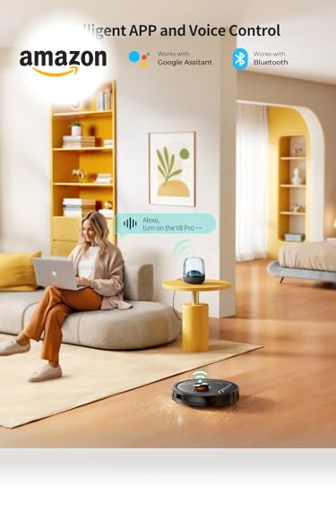 Robot Vacuum and Mop Combo — Smart Cleaning Robots, HONITURE