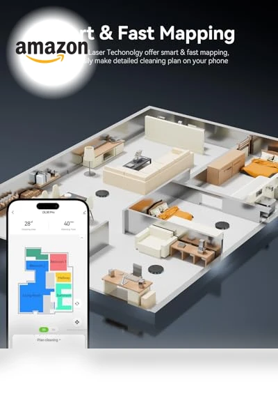 Robot Vacuum and Mop Combo — Smart Cleaning Robots, Kokaidia