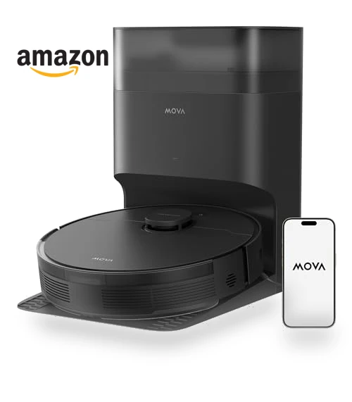 Robot Vacuum with Self-Empty Dock — Smart Cleaning Robots, MOVA