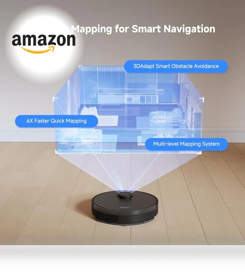 Robot Vacuum with Self-Empty Dock — Smart Cleaning Robots, MOVA