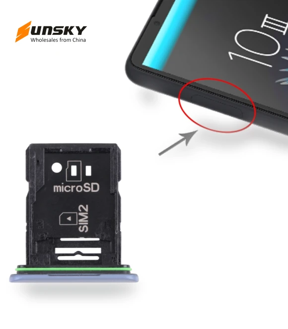 SIM Card Tray + Micro SD Card Tray — Phone Accessories, Sony
