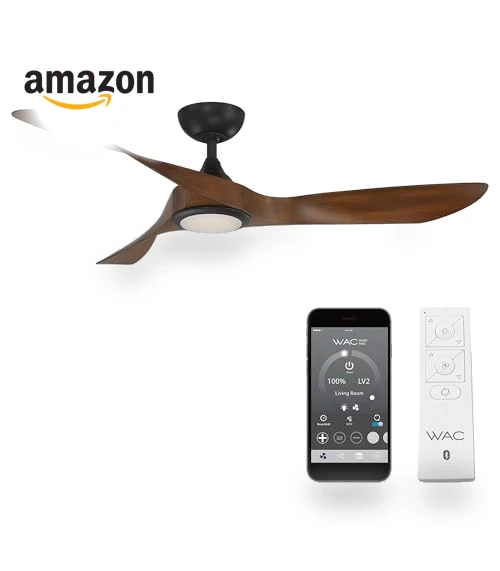 Smart Ceiling Fan with LED Light Kit — Ceiling Fans, WAC Lighting