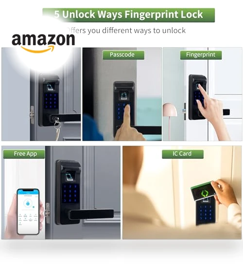 Smart Door Lock — Keyless Entry, HARFO