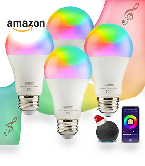 Smart Light Bulbs — LED, Homevenus