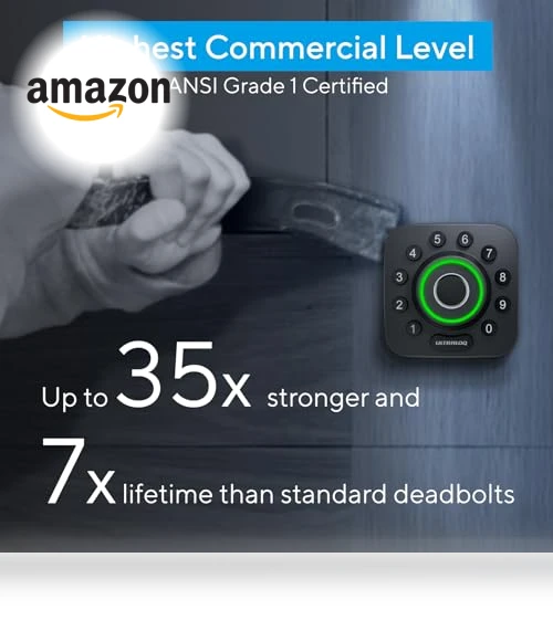 Smart Lock U-Bolt Pro — Keyless Entry, ULTRALOQ