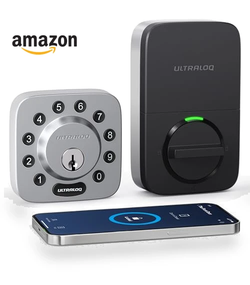 Smart Lock with WiFi Bridge — Keyless Entry, ULTRALOQ