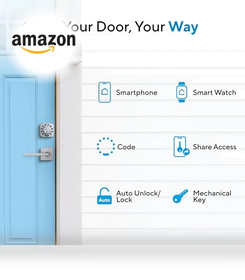 Smart Lock with WiFi Bridge — Keyless Entry, ULTRALOQ