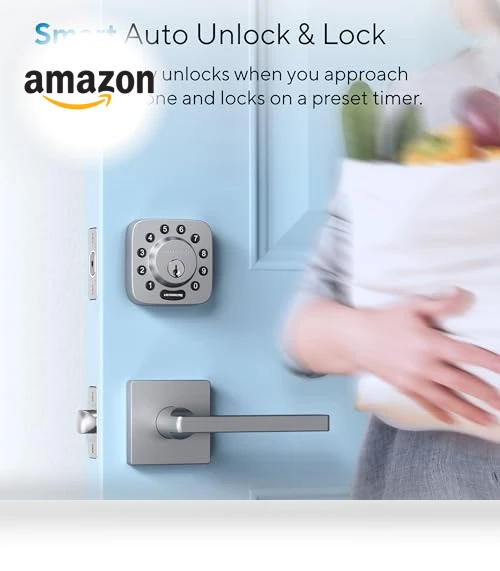 Smart Lock with WiFi Bridge — Keyless Entry, ULTRALOQ