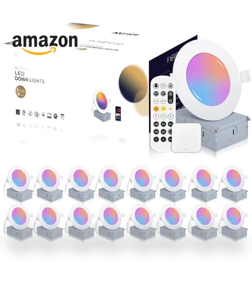 Smart Recessed Lighting — LED, POWERASIA