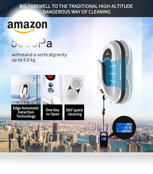 Smart Window Cleaner Robot — Smart Cleaning Robots, FILY
