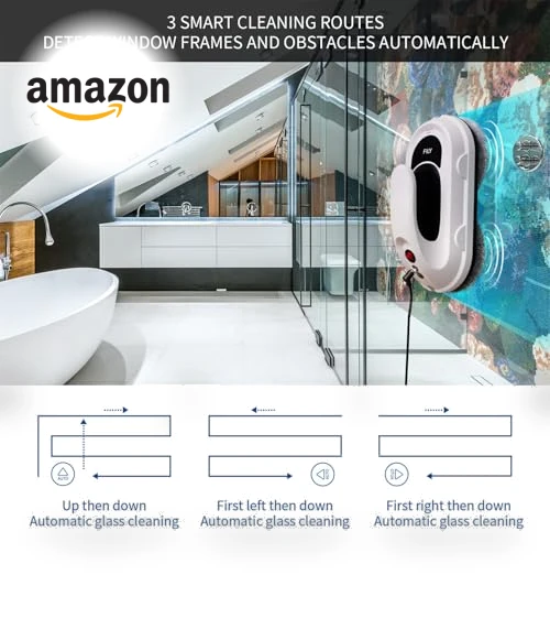 Smart Window Cleaner Robot — Smart Cleaning Robots, FILY