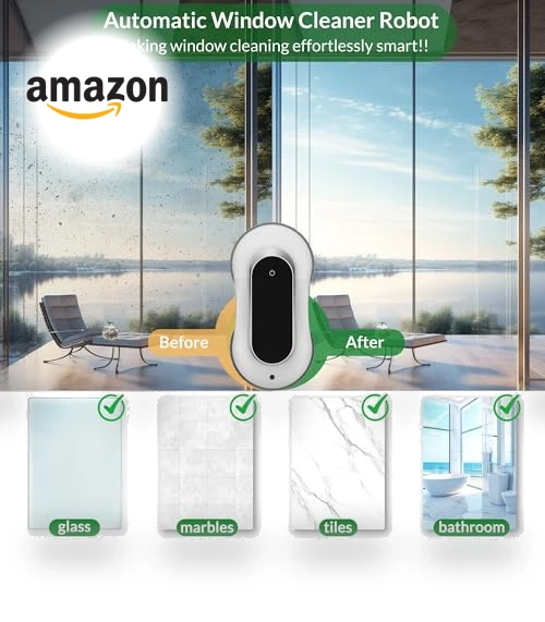 Smart Window Cleaning Robot — Smart Cleaning Robots, Augensterm