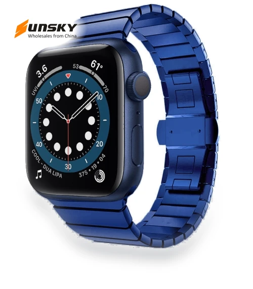 Steel Butterfly Buckle Watch Band — Watch Straps & Bands