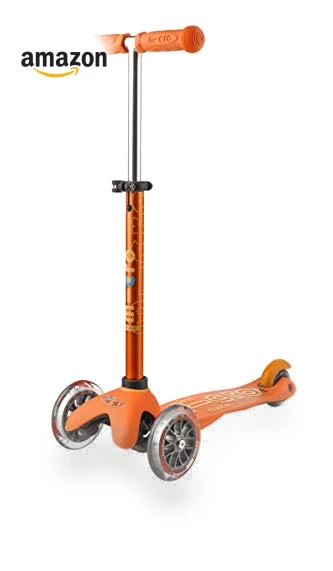 Three Wheeled, Lean-to-Steer Swiss-Designed Micro Scooter — Push Scooters, Micro