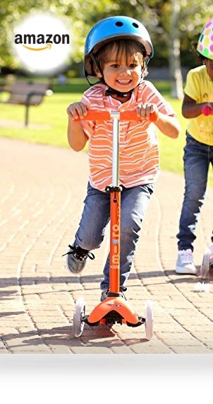 Three Wheeled, Lean-to-Steer Swiss-Designed Micro Scooter — Push Scooters, Micro