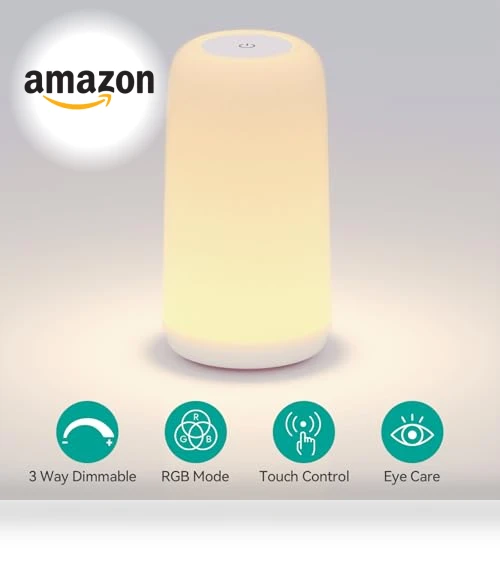 Touch Bedside Table Lamp — Desk & Table Lighting, ROOTRO