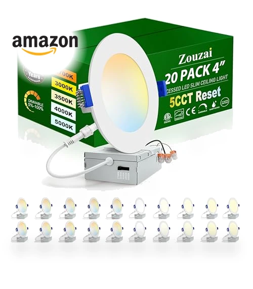 Ultra-Thin LED Recessed Ceiling Light — Kits, zouzai