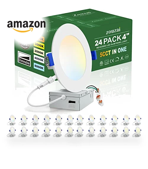 Ultra-Thin LED Recessed Ceiling Light — LED, zouzai