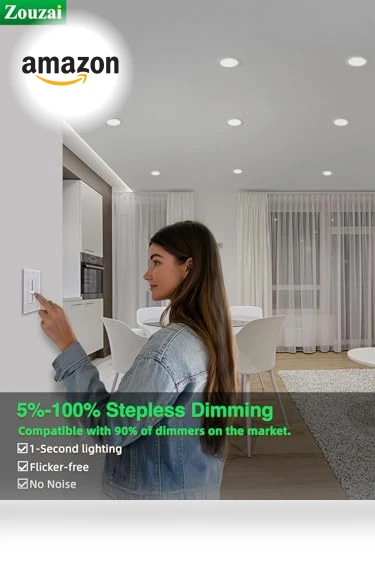 Ultra-Thin LED Recessed Ceiling Light — LED, zouzai