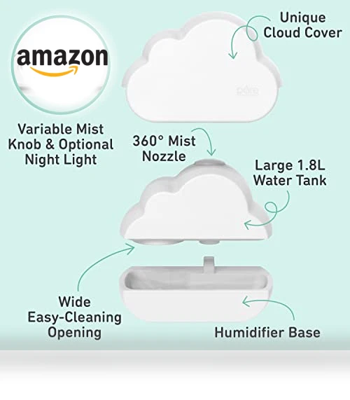 Ultrasonic Cool Mist Humidifier — Air Moisturizers, Pure Enrichment