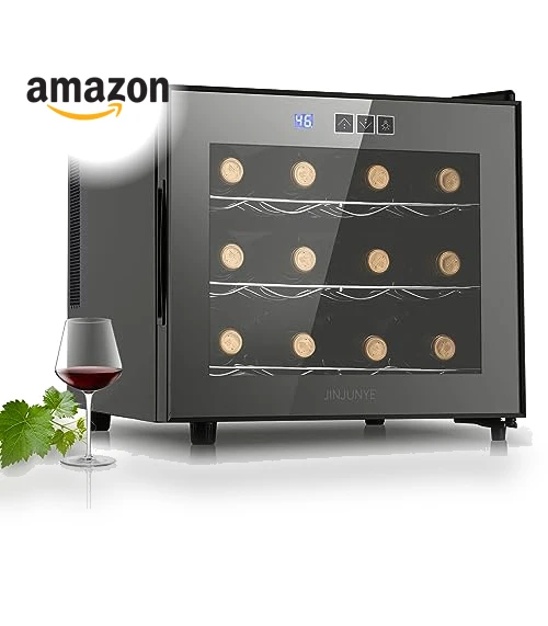 Upgrade 12 Bottle Wine Fridge — Drink Coolers, JINJUNYE