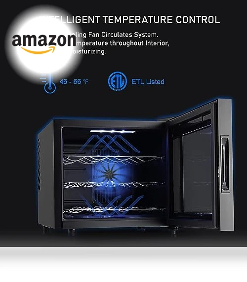 Upgrade 12 Bottle Wine Fridge — Drink Coolers, JINJUNYE