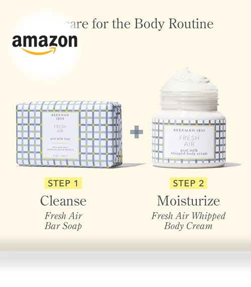 Whipped Body Butter Cream with Goat Milk — Nourishing Body Creams, Beekman 1802