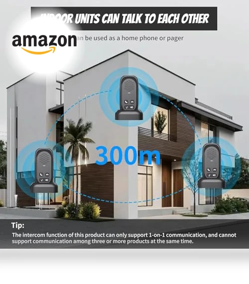 Wireless Intercom Doorbell — Kits, PANDAAR