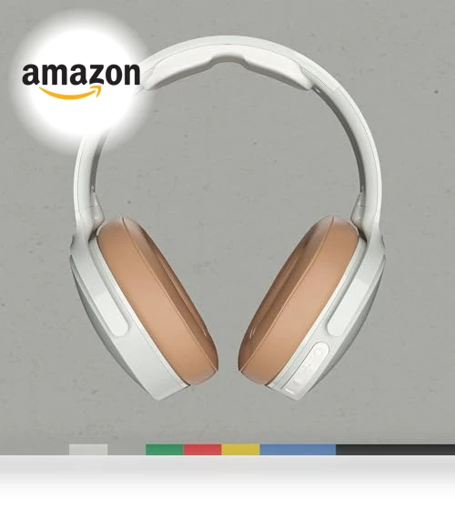 Wireless Over-Ear Bluetooth Headphones with Active Noise Cancelling — Over-Ear Headphones, Skullcandy